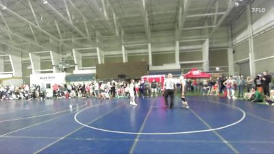 105 lbs Quarterfinal - Easton Carlson, Sanderson Wrestling Academy vs Ryne Simpson, Southwest Hammers