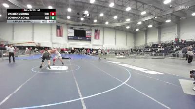 197 lbs Champ. Round 1 - Darren DeJong, Cortland vs Dominick Lopez, Niagara County Community College