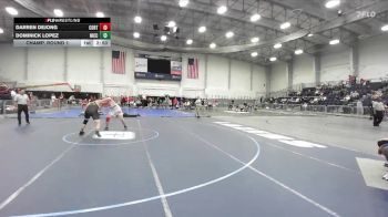 197 lbs Champ. Round 1 - Darren DeJong, Cortland vs Dominick Lopez, Niagara County Community College
