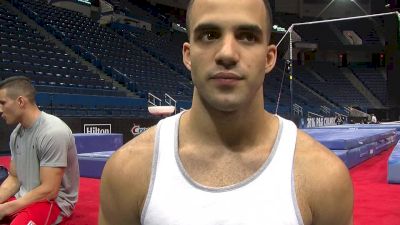 Danell Leyva on His Legendary Towel Getting Stolen and Men Using Floor Music - Training Day, P&G Champs 2016