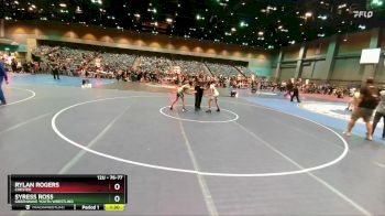 76-77 lbs Round 3 - Rylan Rogers, Chester vs Syress Ross, Greenwave Youth Wrestling