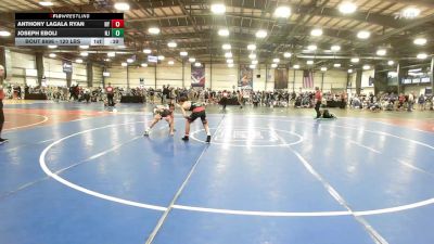 120 lbs Consi Of 32 #2 - Anthony LaGala Ryan, NY vs Joseph Eboli, NJ