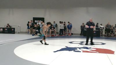 52 kg Champ. Rd Of 64 - Noah Losey, Bishop McCort High School Wrestling vs Andres Guzman, Prometheus Wrestling Club