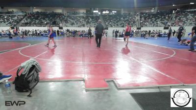 161 lbs Quarterfinal - Kenzie Church, Skiatook Bulldog Wrestling vs Jocelyn Miller, Pryor Tigers Wrestling