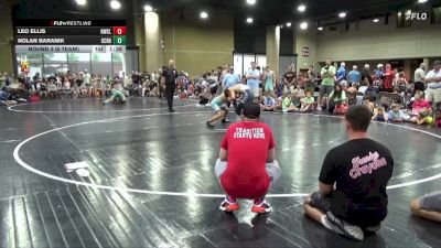 125 lbs Round 3 (6 Team) - Nolan Baranik, Funky Crayons vs Leo Ellis, Rabbit WC