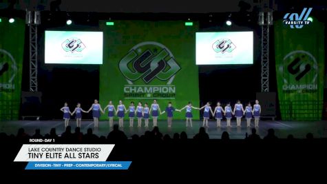 Lake Country Dance Studio - Tiny Elite All Stars [2025 Tiny - Prep - Contemporary/Lyrical Day 1] 2025 CSG Dance Grand Nationals