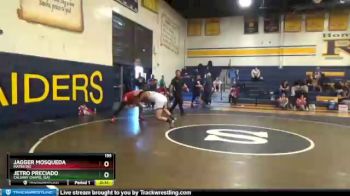 195 lbs Cons. Round 4 - Jagger Mosqueda, Mater Dei vs Jetro Preciado, Calvary Chapel (sa)