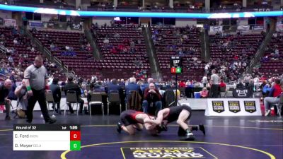 133 lbs Round Of 32 - Christian Ford, Avon Grove vs Dom Moyer, Delaware Valley