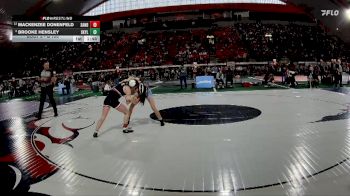 G 100 lbs Champ. Round 1 - Brooke Hensley, Skyline vs Mackenzee Donenfeld, Sandpoint
