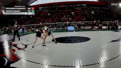 G 100 lbs Champ. Round 1 - Brooke Hensley, Skyline vs Mackenzee Donenfeld, Sandpoint