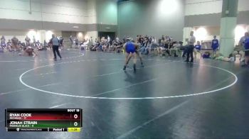 145 lbs Round 3 (16 Team) - Ryan Cook, Michigan vs Jonah Strain, Franklin Black