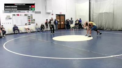 144 lbs Champ. Round 2 - Mason Hilson, Niagara Falls vs Ahmad Bulbol, Sweet Home