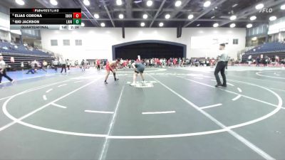 197 lbs Quarterfinal - Gio Jackson, Life University vs Elias Corona, Southern Oregon