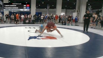 79 kg Cons. Sub-quarters - Jadyn Johnson, Arkansas RTC vs Maximus Norman, Bears Regional Training Center