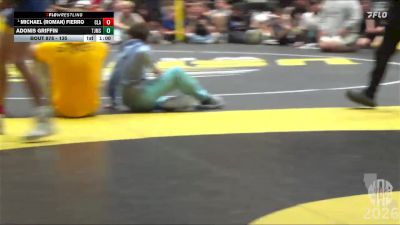 135 lbs 7th Place Match - Michael (Roman) Fierro, Clark vs Adonis Griffin, Thomas Jefferson Middle School