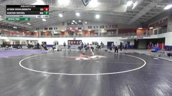 157 lbs Round 5 (10 Team) - Jovanny Arellanes, Colby Community College vs Christoper Sperin, Midway University