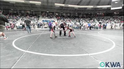 58 lbs Semifinal - Brian Smith, Sperry Wrestling Club vs Kysen Morgan, Fort Gibson Youth Wrestling