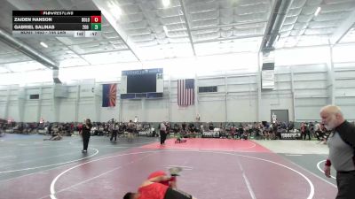 144 lbs Consolation - Zaiden Hanson, Dolores Wrestling Club vs Gabriel Salinas, 208 Spartans