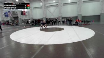 140 lbs Cons. Round 2 - Zailee Sheppard, Mountain Crest vs Jalyn Birchfield, Box Elder