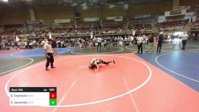 78 lbs Rr Rnd 1 - Garyn Espinoza, Montrose Elite Wrestling vs Xavier Jaramillo, Sturgis Youth WC