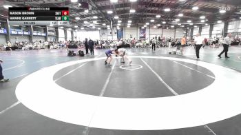 105 lbs Rr Rnd 1 - Mason Brown, Team Shutt Dethrone vs Hawke Garrett, Team RJN Green