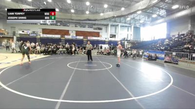 145 lbs Semifinals (4 Team) - Joseph Uhrig, Minisink Valley vs Liam Torpey, Webster Schroeder High Sch