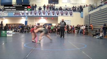 115 lbs 5th Place Match - Aurora Rider, Kuna vs Sidney Liechty, Evanston High School
