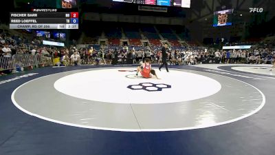 132 lbs Champ. Rd Of 256 - Fischer Barr, MO vs Reed Loeffel, TN