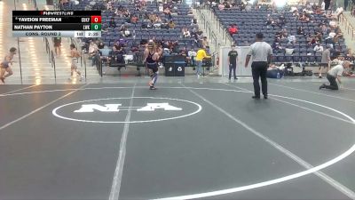 149 lbs Cons. Round 2 - Yaveion Freeman, Cumberlands (Ky.) vs Nathan Payton, Lindsey Wilson (Ky.)