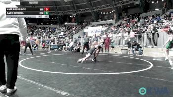 75 lbs Consi Of 16 #2 - Kate Baldridge, Wyandotte Youth Wrestling vs Cade Surrell, D3 Wrestling Cluib