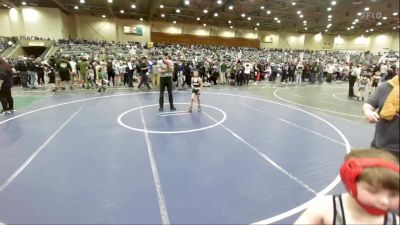 78 lbs Rr Rnd 1 - Carlos Mendoza, Yuba Sutter Combat vs Kayson Shamhart, Klamath Basin Warriors