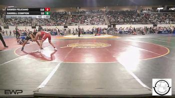 138 lbs Round Of 32 - Damien Feliciano, Claremore Wrestling Club vs Darrell Compton, Elgin Wrestling