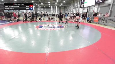 144 lbs Champ. Round 1 - Brayden Thacker, Reality Sports Wrestling Club vs David Gray, Washington