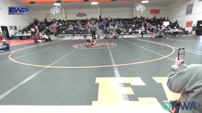 61 lbs 3rd Place - Andrew Johnson, Pitbull Wrestling Academy vs Michael McCarty, Morris Wrestling Association