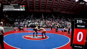 215-4A Cons. Semi - Bryson Putnam, Stockbridge vs Tyson McLean, Union Grove