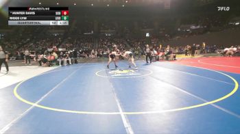 3A Boys 157 lbs Quarterfinal - Riggs Lym, Lakeview Boys vs Hunter Davis, Scio Boys