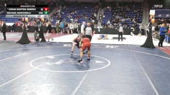 120 lbs Round Of 32 - Josiah Martins Semedo, New Bedford vs Michael Mortarelli, Natick