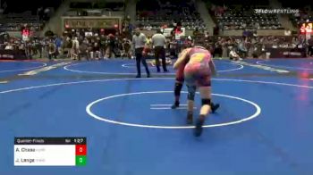 123 lbs Quarterfinal - Annabell Chase, Hurricane vs Jayden Lange, Pomona Elite