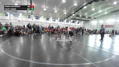 171 lbs Quarterfinal - Ethan Cartwright, Freakztyle Wrestling - HS vs Colby Hibner, Wrecking Crew - HS