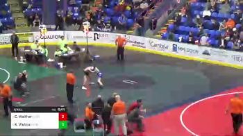 124 lbs 5th Place - Colin Walther, Neshaminy vs Kai Vielma, Connellsville