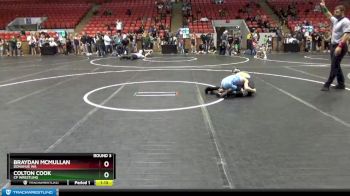 84 lbs Round 3 - Braydan McMullan, Donahue WA vs Colton Cook, CP Wrestling