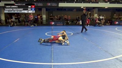 84 lbs Champ. Rd Of 16 - Alex Lobdell, Cowboy Wrestling Club vs Cashton Treuthardt, Team Nazar Training Center