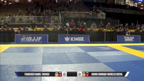 Bruno Henrique Meireles Rocha vs Francisco Daniel Tavares 2025 Pan Jiu Jitsu IBJJF Championship