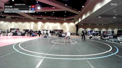 79 lbs Cons. Round 2 - Kyle Lee, CT vs Nicholas Otero, NY