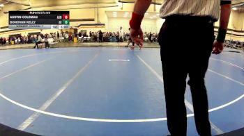 141 lbs Champ. Round 1 - Austin Coleman, Albion College vs Donovan Kelly, Adrian NCAA