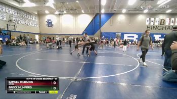 91 lbs Semifinal - Samuel Richards, Wingz vs Brock Mumford, Lone Peak Elite