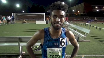 Frezer Legesse feels good after a sub-4 rust buster