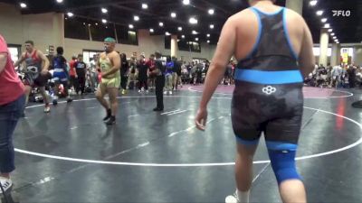 285 lbs Round 1 (6 Team) - Elisha Johnson, Indiana Outlaws vs Demo Vogiatzis, Elevation WC
