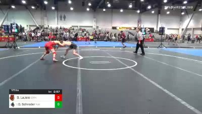 125 lbs Prelims - Dominic LaJoie, Cornell vs Devin Schroder, Purdue