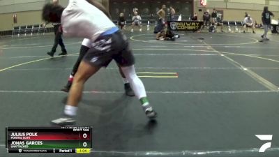 165/175 1st Place Match - Julius Polk, Pontiac Elite vs Jonas Garces, Unattached